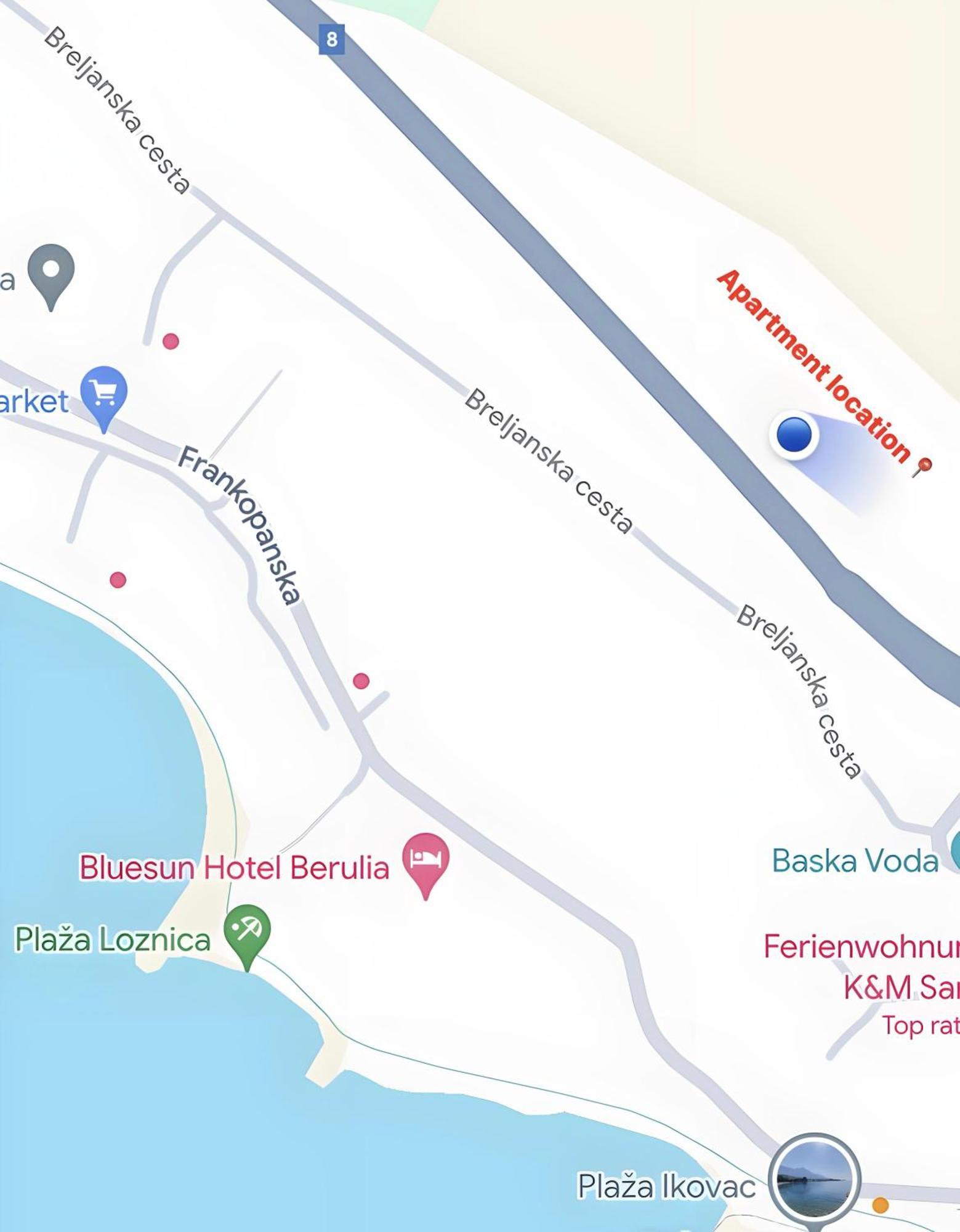 Villa Stipuka Brela Værelse billede